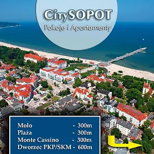 Apartment Citysopot-centrum-dabrowskiego, Sopot
